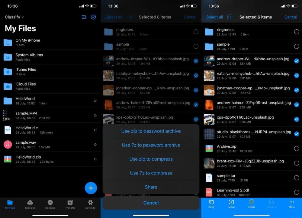 صورة لـ أفضل التطبيقات لضغط الملفات على iPhone و iPad | 1Pvl54R0eyimTRjNVU8D32Q-DzTechs