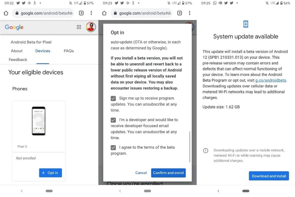 صورة لـ كيفية تجربة الإصدار التجريبي من Android 12 الآن | 1QQU_9GKQshlZyusrlP6I0Q-DzTechs