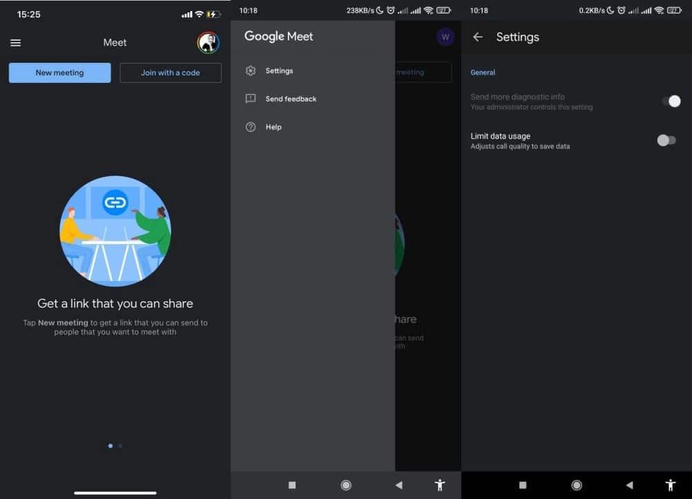 صورة لـ كيفية تقليل كمية البيانات المستخدمة في Google Meet | 1RXx8tm5bTwELSPKKGUR41Q-DzTechs