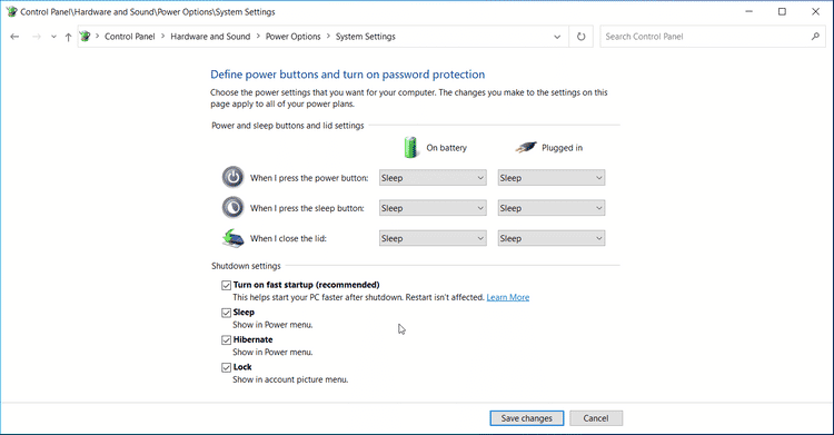صورة لـ كيفية استعادة خيار وضع السكون المفقود في Windows 10 | 1oG5AthZV4VhNp1qyPhPNjw-DzTechs