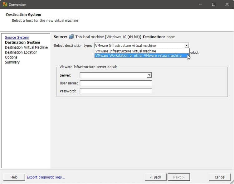 صورة لـ استنساخ Windows إلى جهاز افتراضي باستخدام vCenter Converter Standalone من VMware | 1qt4sTaIhpSCNdI5XoS2Sgw-DzTechs