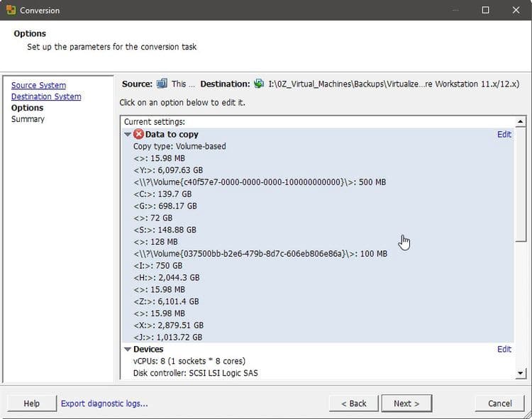صورة لـ استنساخ Windows إلى جهاز افتراضي باستخدام vCenter Converter Standalone من VMware | 1ra_e_7r9o0eswU933r607A-DzTechs