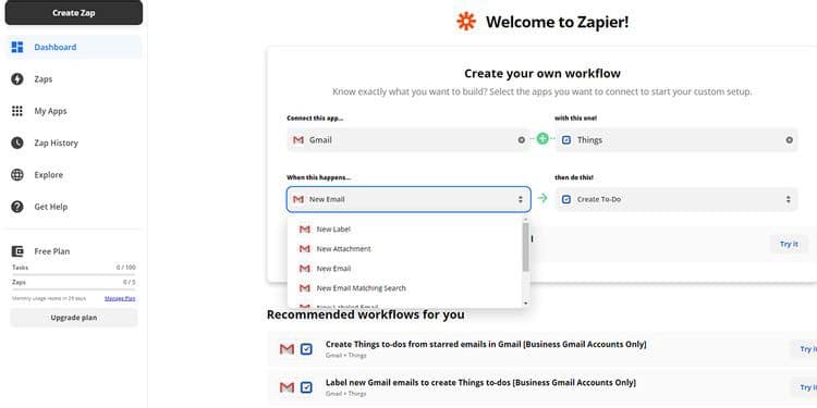 صورة لـ أفضل التطبيقات التي تتكامل مع Zapier وتعمل على أتمتة إدارة المهام | 10lDNhaQjhd1Si1JSYFzD9Q-DzTechs