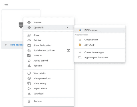 صورة لـ كيفية استخراج محتويات أي ملف مضغوط في Google Drive دون تنزيله أولاً | 1Pn1Fd4CSrKHFhfeC83IcTg-DzTechs