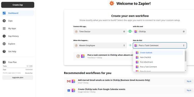 صورة لـ أفضل التطبيقات التي تتكامل مع Zapier وتعمل على أتمتة إدارة المهام | 1lJqNiizhOMSHE6WlVMwKaQ-DzTechs