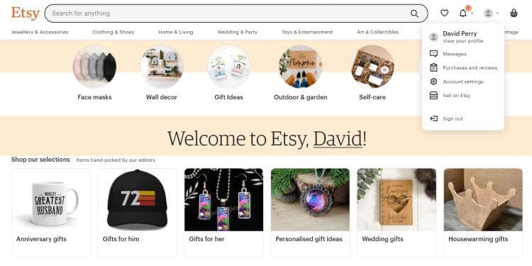 صورة لـ كيفية استخدام Etsy لبيع وشراء المنتجات | 1PY_IpbLQH1pBioF9mnmrWA-DzTechs