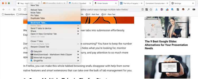 صورة لـ أفضل الطرق المفيدة لإدارة علامات التبويب المُتعددة في Firefox | 1aZs64r8Xdbun0qnmFKY2_w-DzTechs