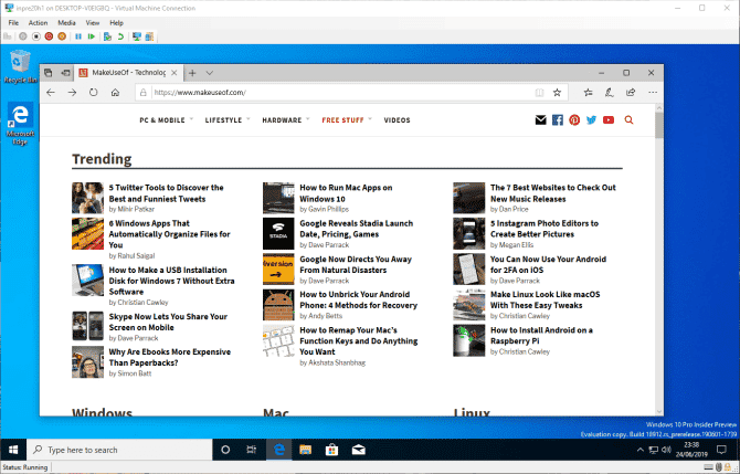 صورة لـ كيفية إنشاء جهاز افتراضي باستخدام Hyper-V في Windows 10 | 17MWiYFkoFWn1op2DLaSmDA-DzTechs
