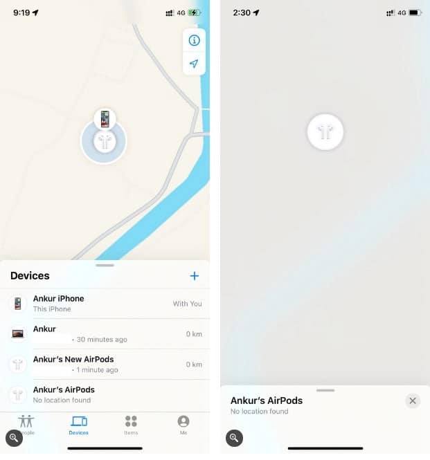 صورة لـ لا يتم عرض سماعات AirPods في “تحديد الموقع”؟ إليك أفضل الإصلاحات | 1BOwj3dyfeFiaDlHJPg4xKQ-DzTechs