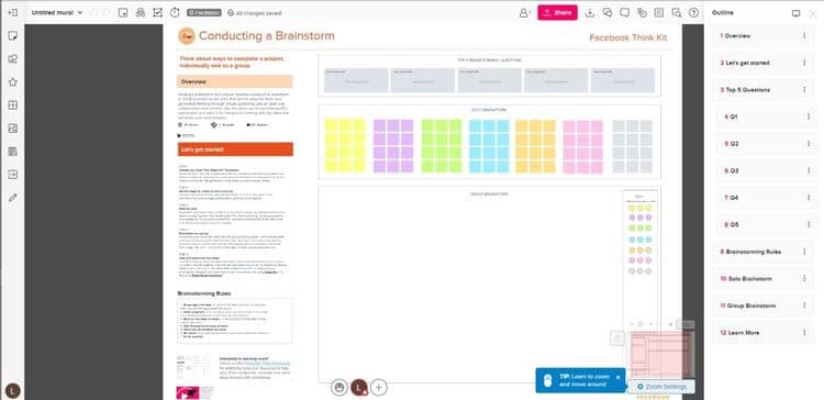 صورة لـ كيف تُعزِّز إبداعك باستخدام تطبيقات سبورة الأفكار الافتراضية | 1JXBFCRdeyK1Tj4Hl5F-spA-DzTechs