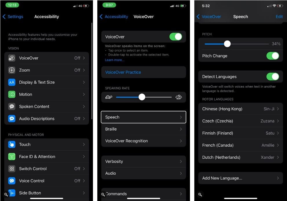 صورة لـ هل تُريد استخدام VoiceOver بلغة مختلفة؟ إليك كيفية تغييرها | 1eRq_yBZ-49cGOAEEbZreVg-DzTechs