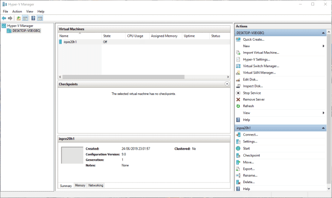 صورة لـ كيفية إنشاء جهاز افتراضي باستخدام Hyper-V في Windows 10 | 1yUnb3qVlhreGbxxCSPZ-BQ-DzTechs