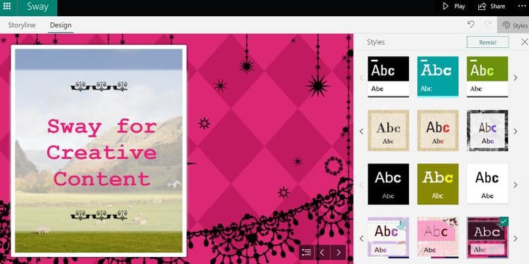 صورة لـ أفضل ميزات Microsoft Sway لإنشاء تقارير وعروض تقديمية تفاعلية | 156TIMJa5EM-R2Ll599ZGnA-DzTechs