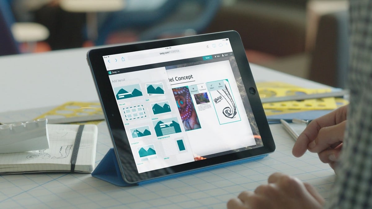 صورة لـ أفضل ميزات Microsoft Sway لإنشاء تقارير وعروض تقديمية تفاعلية | 1DFbTtmGMES60_M3qhTjDKw-DzTechs