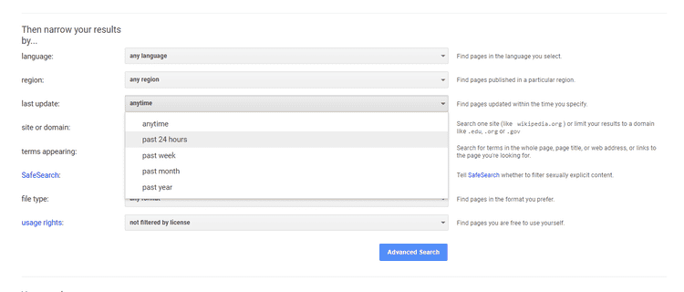 صورة لـ كيفية الحصول على نتائج بحث Google حسب التاريخ: بعض الطرق | 1EwJLKFNxNzNR2zyPcu6TCQ-DzTechs