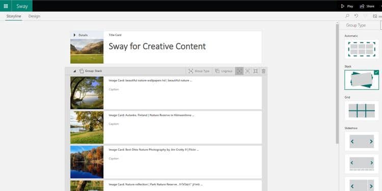 صورة لـ أفضل ميزات Microsoft Sway لإنشاء تقارير وعروض تقديمية تفاعلية | 1FO2NNy4aWYdkzJ9j9c9gUA-DzTechs