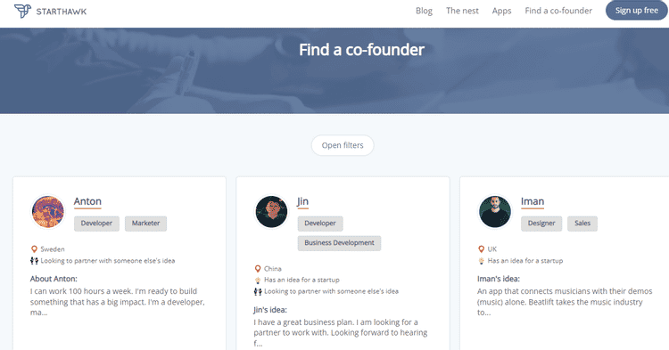 صورة لـ أفضل الأماكن للعثور على الشريك المؤسس لبدء مشروعك الناشئ عبر الإنترنت | 1FyR4-ccJN0vU-OcUzVdxww-DzTechs