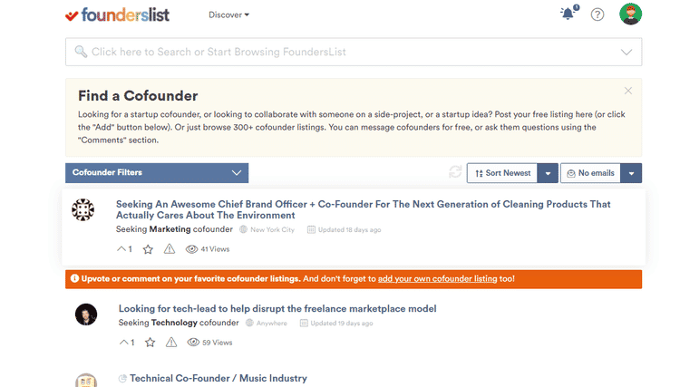 صورة لـ أفضل الأماكن للعثور على الشريك المؤسس لبدء مشروعك الناشئ عبر الإنترنت | 1M8SUM2T60npjOQJazyJWMw-DzTechs