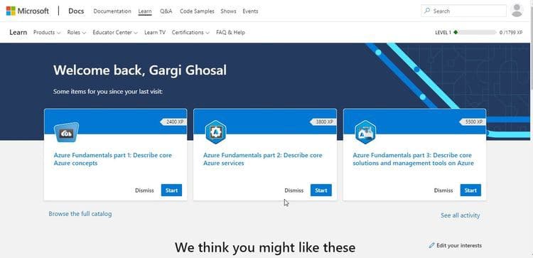 صورة لـ كيفية استخدام Microsoft Learn للحصول على شهادات Microsoft | 1Om9FrwDro0oqHsVscOU8TQ-DzTechs