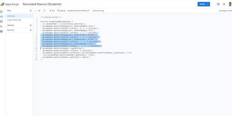 صورة لـ مزايا وقيود استخدام وحدات الماكرو في “جداول بيانات Google” | 1PHBFPOTUXXwXe96xWU6C_Q-DzTechs