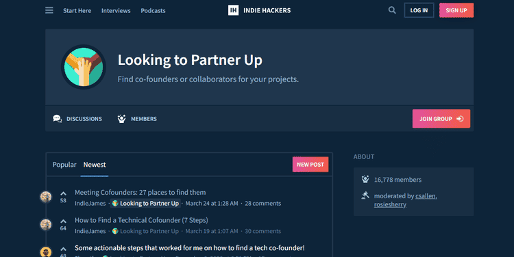 صورة لـ أفضل الأماكن للعثور على الشريك المؤسس لبدء مشروعك الناشئ عبر الإنترنت | 1TjgbjcYfkEfKNwyqx4ZCDQ-DzTechs