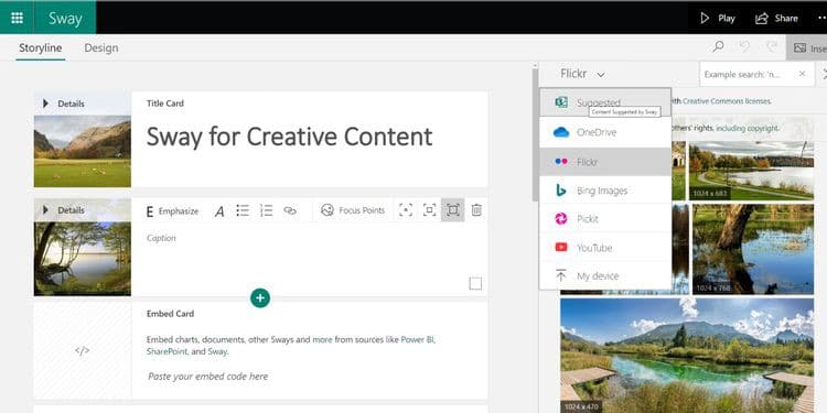 صورة لـ أفضل ميزات Microsoft Sway لإنشاء تقارير وعروض تقديمية تفاعلية | 1YHJTstA1MKU4blZ_tFVLVQ-DzTechs