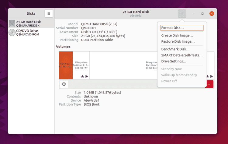 صورة لـ كيفية استخدام Ubuntu Disk Utility لإدارة وسائط التخزين المُتعددة | 1BAEhBquh9O5L7a2VVWku-g-DzTechs