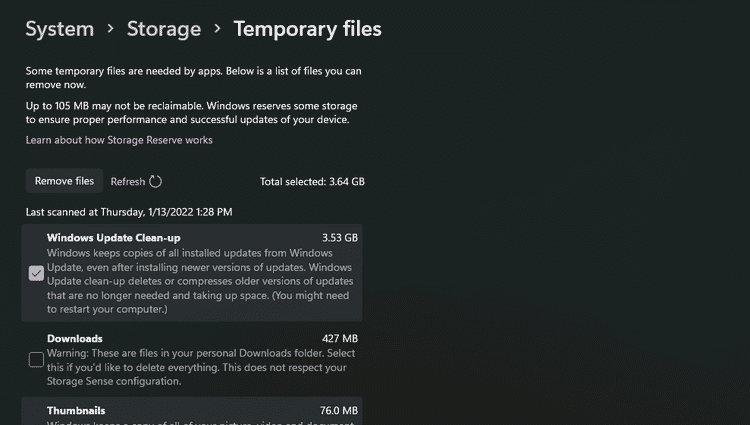 صورة لـ أفضل الطرق لحذف الملفات المُؤقتة في Windows 11 | 1DIyw4MshRJDQPLKoRyaeXA-DzTechs