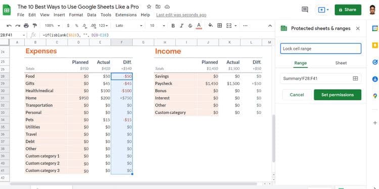 صورة لـ أفضل الطرق لاستخدام “جداول بيانات Google” مثل المُحترفين | 1J8Sdifgoon5R-4oy36YL4g-DzTechs
