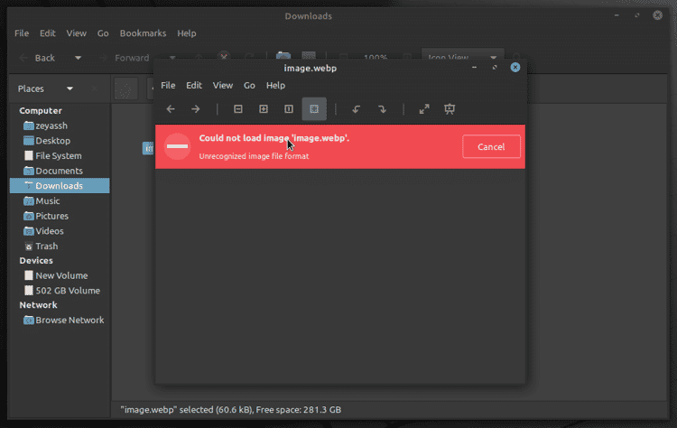 صورة لـ كيفية عرض صور WebP على Ubuntu و Linux Mint | 1P02twl8UA9WT4cLGe_bgxg-DzTechs