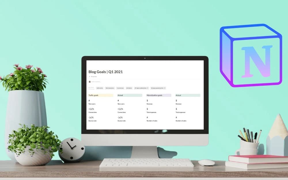 صورة لـ كيفية تحديد وتتبع أهدافك باستخدام Notion | 1RD6d7AqVM1vbPrkRz7Z3Ew-DzTechs