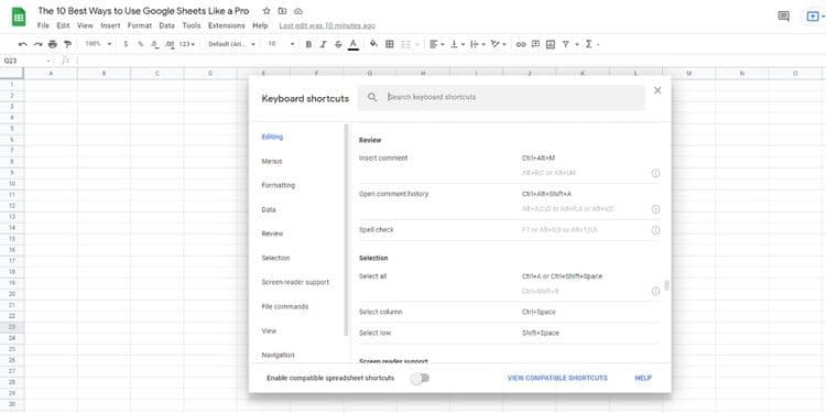صورة لـ أفضل الطرق لاستخدام “جداول بيانات Google” مثل المُحترفين | 1RdL0_rw2JvXZHgy1a227xA-DzTechs