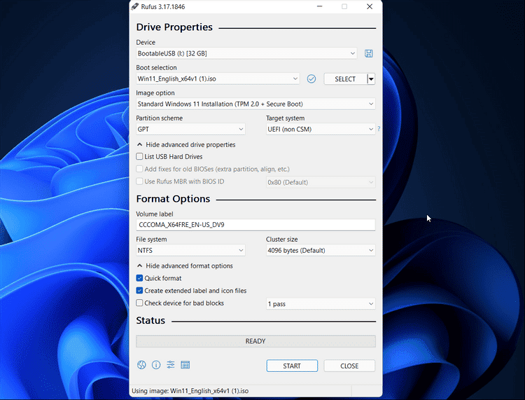 صورة لـ أفضل الطرق لإنشاء محرك أقراص USB قابل للتمهيد لنظام Windows 11 | 1UJyNteGN7vaia0GEEF-4Rg-DzTechs