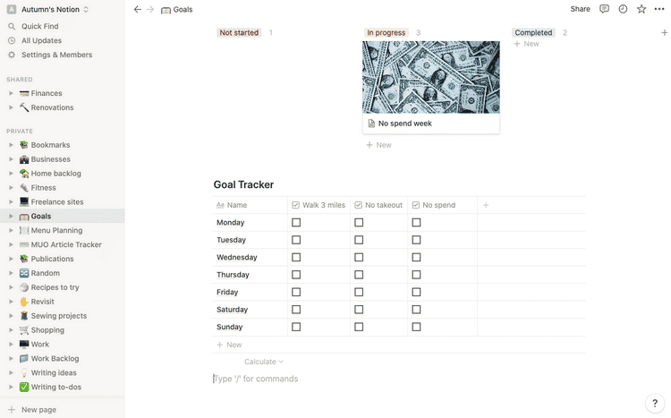 صورة لـ كيفية تحديد وتتبع أهدافك باستخدام Notion | 1kwTRguUT9fs8M8qNOoacaQ-DzTechs