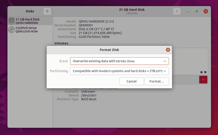 صورة لـ كيفية استخدام Ubuntu Disk Utility لإدارة وسائط التخزين المُتعددة | 1oIH-KRgx_ZnFc3OCQoRSsw-DzTechs