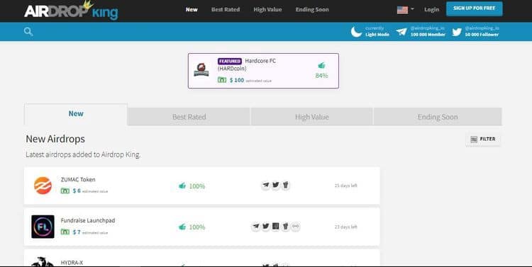 صورة لـ أفضل مواقع الويب المجانية للإسقاط الجويُّ للعملات المشفرة | 1pfQMlsH2JjYALnkovF5bew-DzTechs