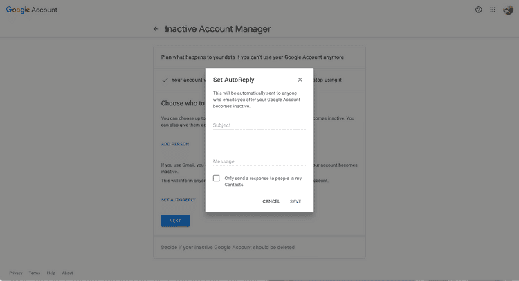 صورة لـ ماذا يحدث لحسابك على Gmail عندما تموت؟ إليك كيفية التحكم فيه | 1tp065NsMQUp62DoTWVMd1Q-DzTechs