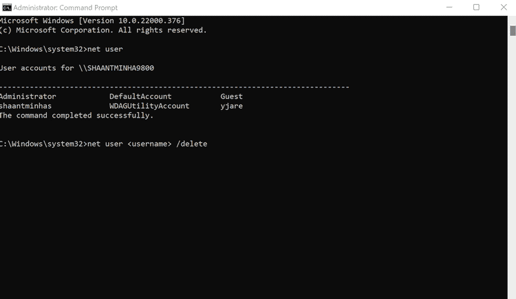 صورة لـ كيفية إزالة حسابات المستخدمين في Windows 11 | 1uEP8O-Xm2WWljQ_tVDoI5g-DzTechs