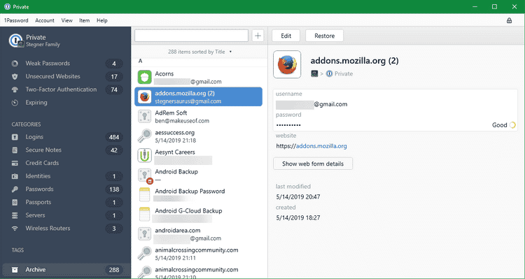 صورة لـ كيفية تنظيم تفاصيل مُدير كلمات المرور في خطوات بسيطة | 135_w4WxWH_ejSg0aiglA4w-DzTechs