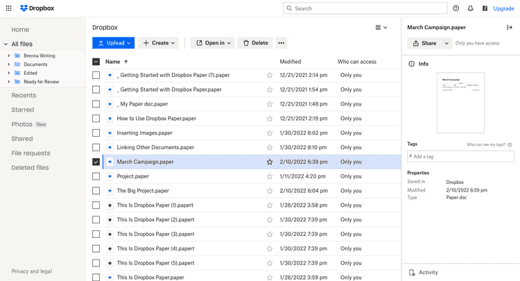 صورة لـ كيف تخطط لمشروع بسهولة باستخدام Dropbox Paper | 1EhLxHgzB3FGHh8X_pRmaKQ-DzTechs