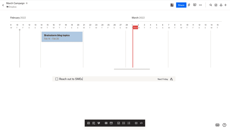 صورة لـ كيف تخطط لمشروع بسهولة باستخدام Dropbox Paper | 1GT7T0YAzzCj_x8z1aiDlxw-DzTechs