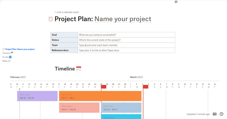 صورة لـ كيف تخطط لمشروع بسهولة باستخدام Dropbox Paper | 1e0wPNV-Lbr8twkIV22t1Hw-DzTechs