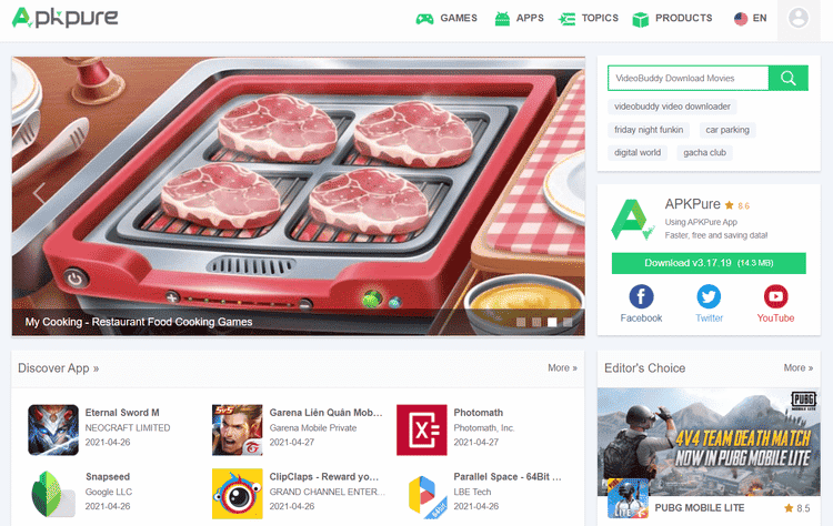 صورة لـ أفضل مواقع الويب الآمنة لتنزيل ملفات APK لـ Android | 1ud7yhMZpktEZnXn8Sur_7w-DzTechs