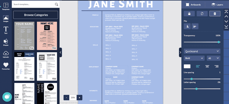 صورة لـ أفضل الموارد المجانية عبر الإنترنت لنماذج السيرة الذاتية القابلة للتخصيص | 1CpngybGsEzSqEgFnr_ZOCg-DzTechs