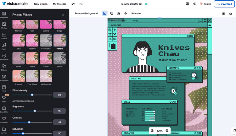 صورة لـ أفضل الموارد المجانية عبر الإنترنت لنماذج السيرة الذاتية القابلة للتخصيص | 1TcatAfltSJfhfF9ISCD2fA-DzTechs