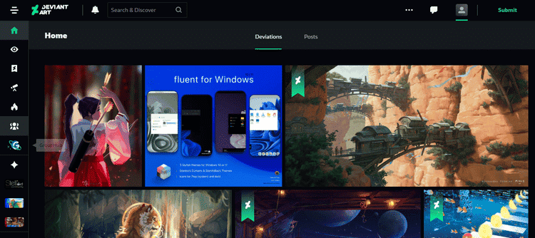 صورة لـ أفضل مواقع ملف التعريف المهني لفناني الجرافيك والمُصممين | 1VGgFLuCqVFCICGz9XnIAow-DzTechs