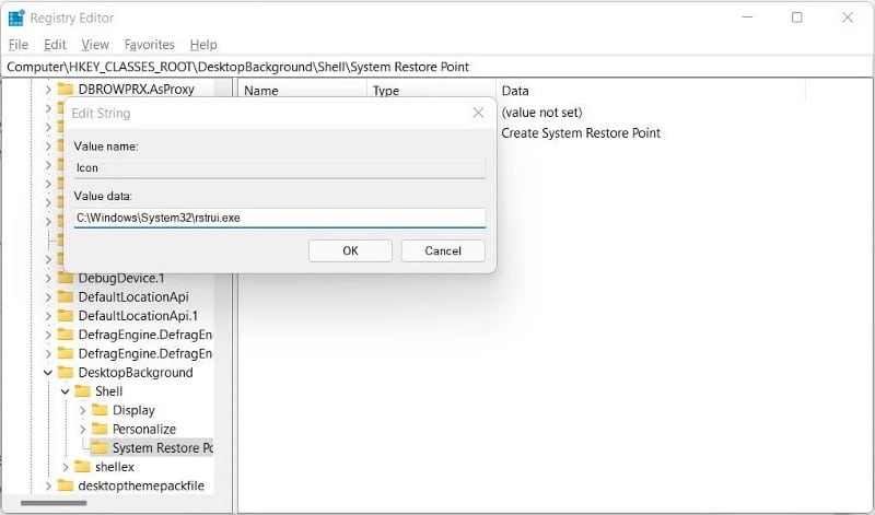 صورة لـ كيفية إضافة خيار “إنشاء نقطة استعادة النظام” إلى قائمة سياق Windows | 1hx-xxP6NvGYpGz0bVjZkIA-DzTechs