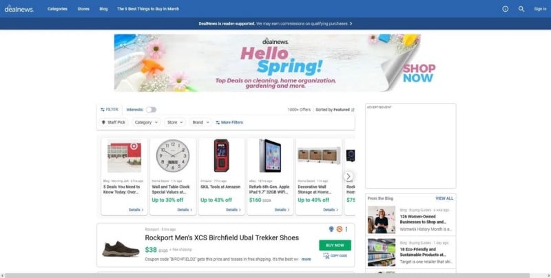 صورة لـ أفضل مواقع الويب للعثور على الصفقات اليومية وتوفير المال | 1xhxgCMPJ0ZkPgqRnr2eAaQ-DzTechs