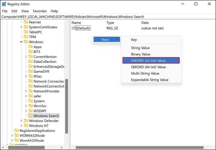 صورة لـ كيفية إصلاح خطأ “تم إيقاف الفهرسة مُؤقتًا” على Windows 11 | 12LXqjOlzlcw6ANH7bEn4tA-DzTechs