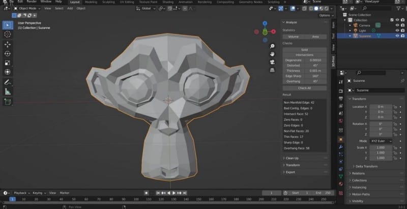 صورة لـ كيفية إنشاء نماذج ثلاثية الأبعاد قابلة للطباعة في Blender | 1VtvlkTYXtxWbanItO30n6g-DzTechs